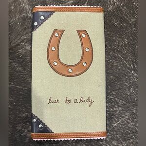 Western-themed wallet by Pink Lining London